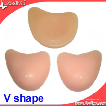 Forme croisée de poitrine de silicone pour hommes (DYBF-002)